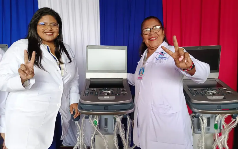 Hospitales de Nicaragua mejoran diagnóstico con tecnología portátil de ultrasonidos