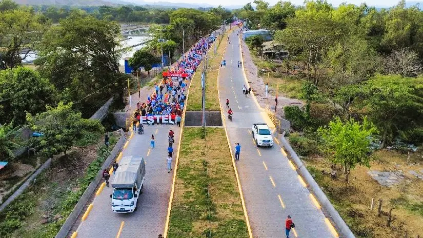 Estelí celebra la inauguración de un nuevo bulevar moderno