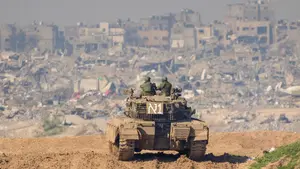 Satélites muestran tropas israelíes rumbo a Gaza