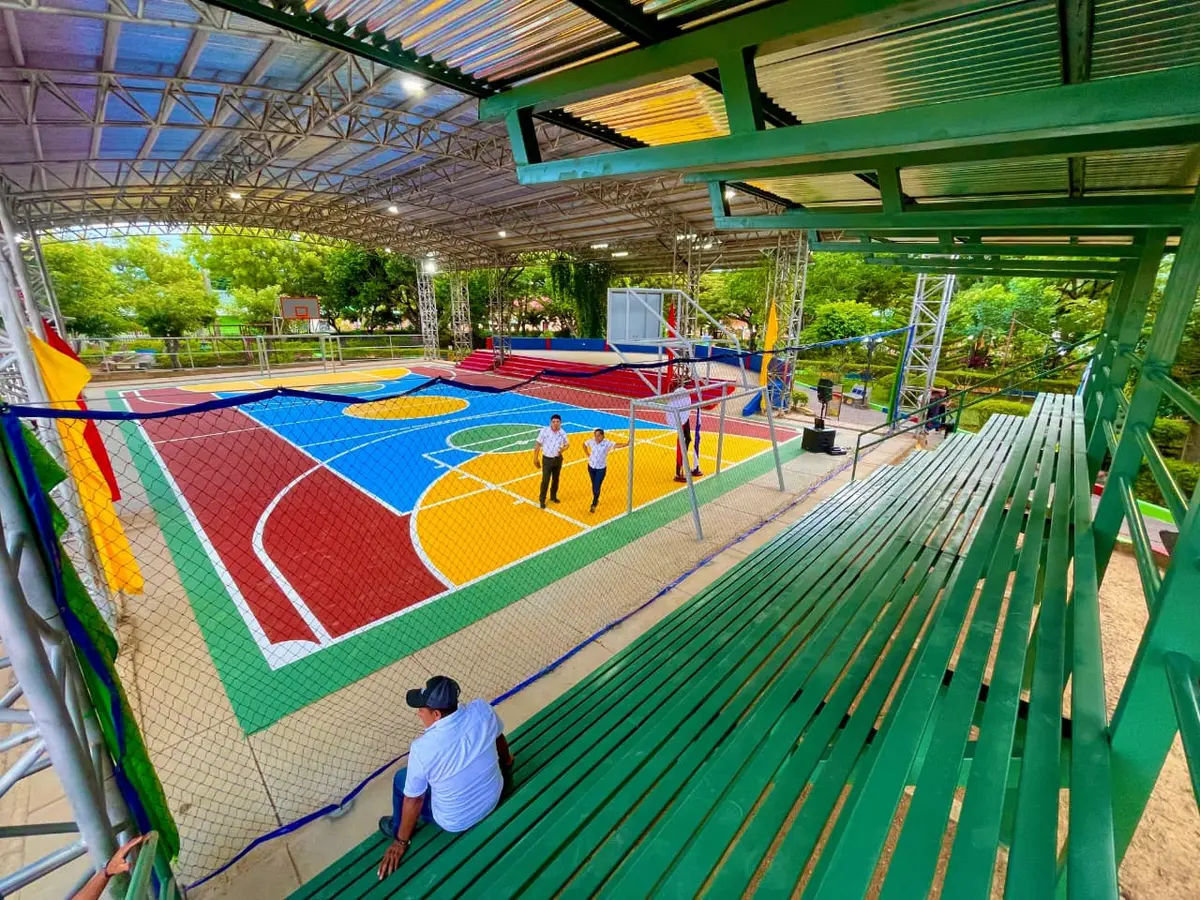 Mozonte inaugura mejoras en el Parque Municipal Rubén Darío