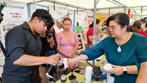 Productores muestran la riqueza del café en León