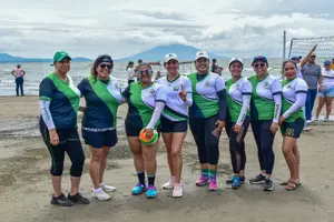 Atletas llegan a San Jorge para los XXIV Juegos de Voleibol Playa