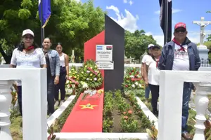 León inaugura Mausoleo dedicado a la combatiente histórica Gladys Báez