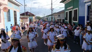 Con fervor Patrio, Diriamba celebra el tercer Desfile Escolar “¡Todos San Jacinto!”