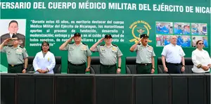 Cuerpo Médico Militar conmemora 46 años de tecnología y atención integral
