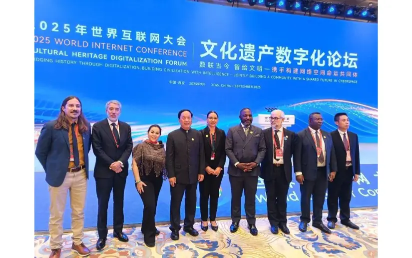 Delegación nicaragüense participa en foro global de digitalización cultural en China