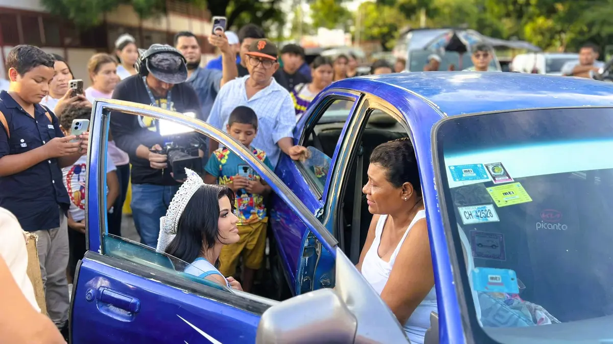 Chinandega recibe a Isabella Salgado, Princesa Nicaragua 2025