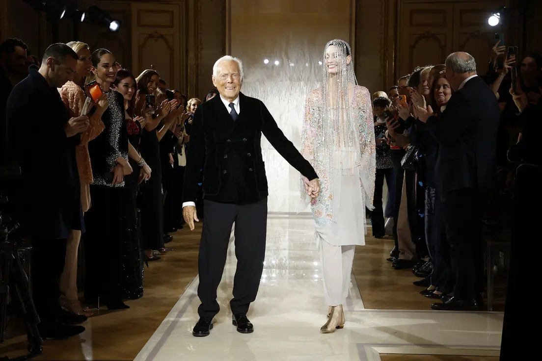 El mundo de la moda despide a Giorgio Armani, ícono del estilo italiano