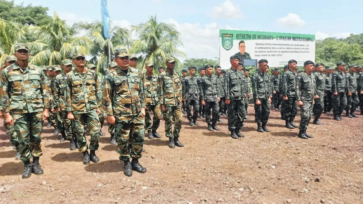 Segundo Comando Militar Regional cumple 46 años sirviendo a Nicaragua