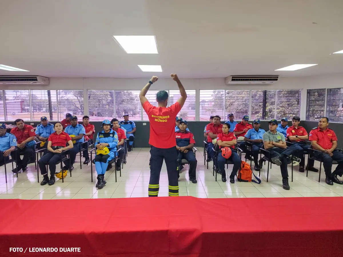 Bomberos Por el Mundo refuerzan la atención en emergencias de altura en Nicaragua