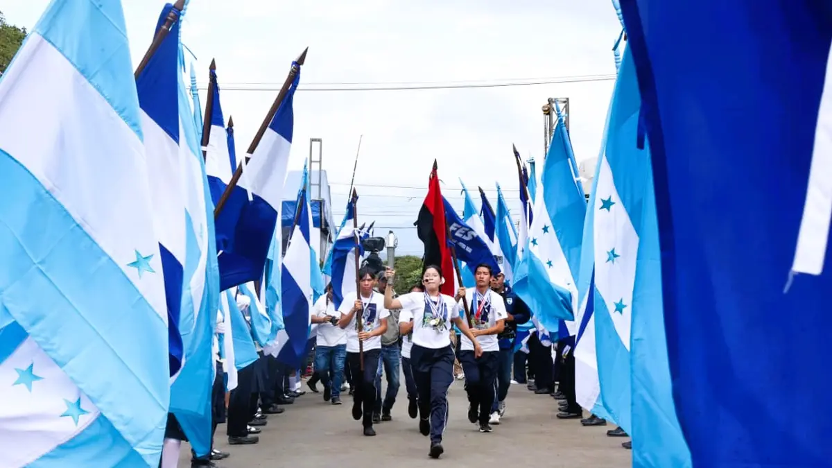 Nicaragua recibe la Antorcha Centroamericana de la Libertad y la Paz
