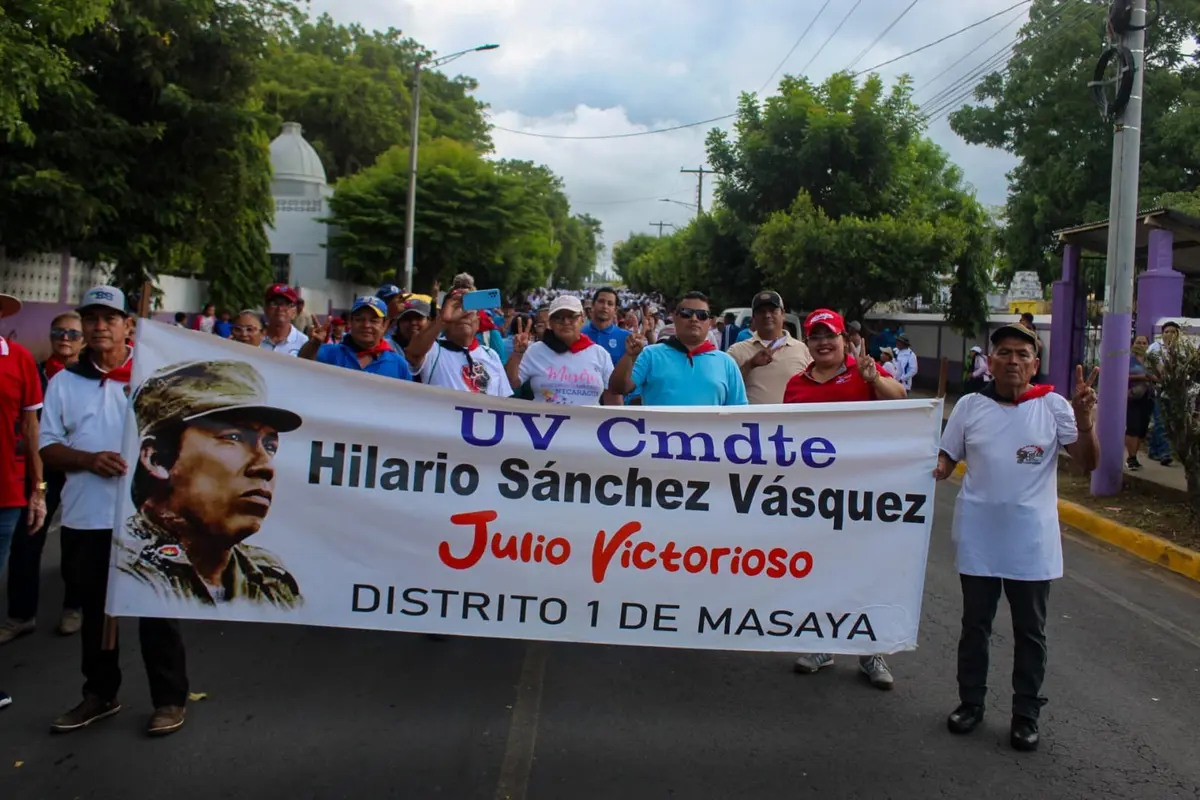 Militancia sandinista honra legado del Comandante Ulises Tapia Roa