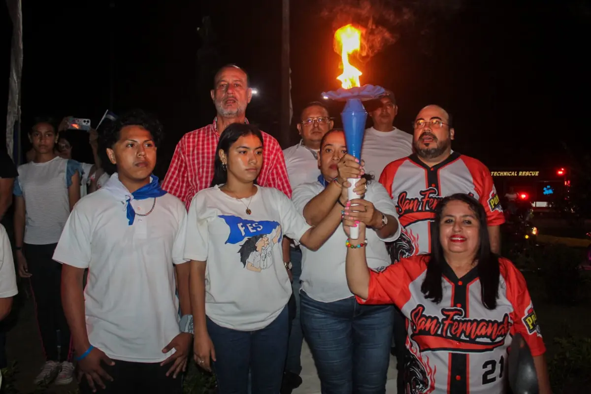 Masaya recibe la Antorcha de la Libertad y la Unidad Centroamericana