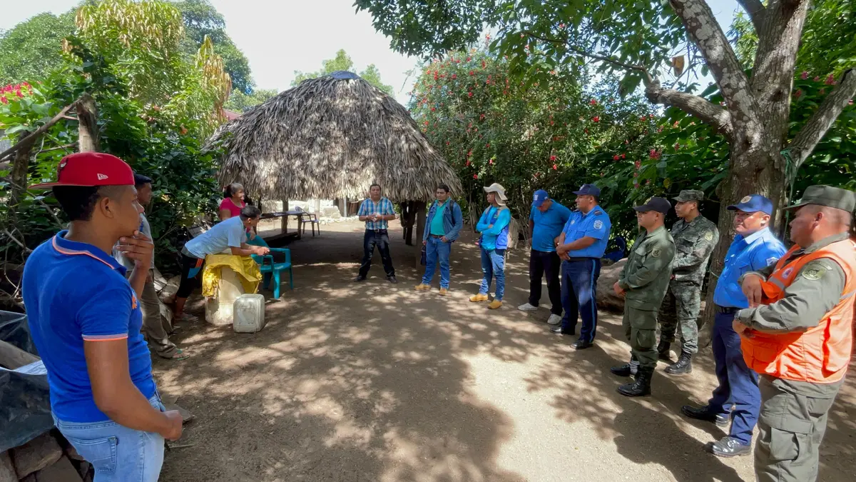 Sinapred fortalece preparación comunitaria en zonas cercanas al volcán Telica