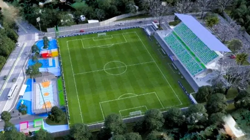 Nicaragua anuncian la construcción de un nuevo estadio de fútbol en Catarina