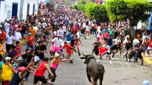 Masaya se desborda con alegría en su tradicional Tope de Toro