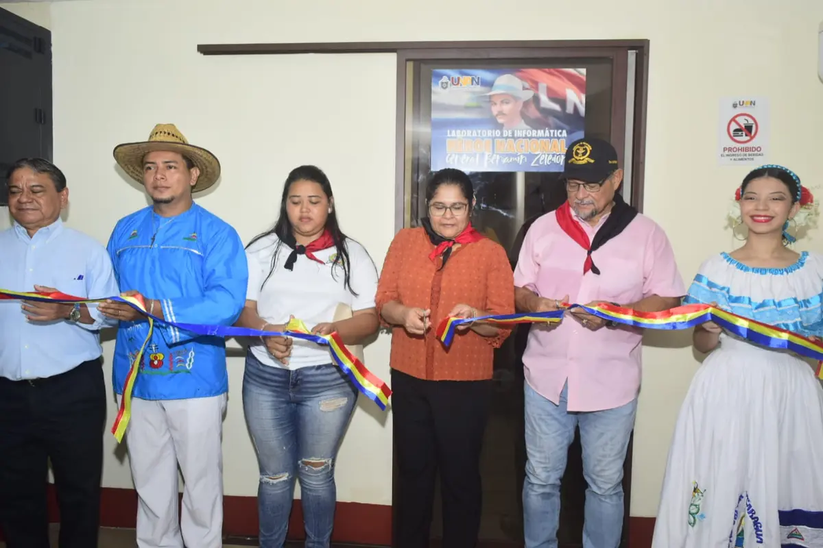 UNAN-León inaugura moderno laboratorio informático en honor al General Benjamín Zeledón
