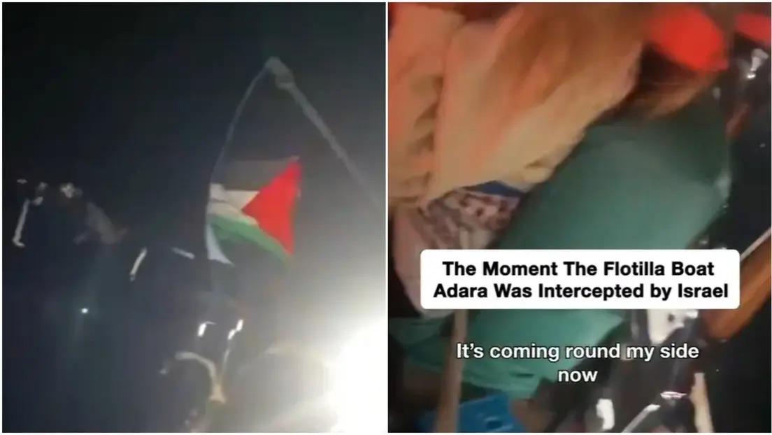 Israel intercepta flotilla de ayuda humanitaria para Gaza