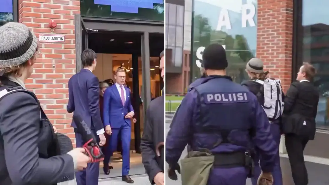 Periodista es arrestado tras preguntar sobre armas a Israel en Finlandia