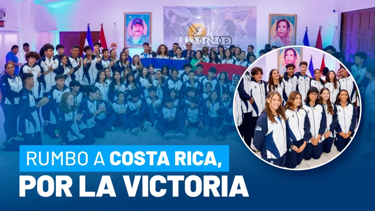 Nicaragua abanderó a su delegación para los Juegos Centroamericanos Estudiantiles