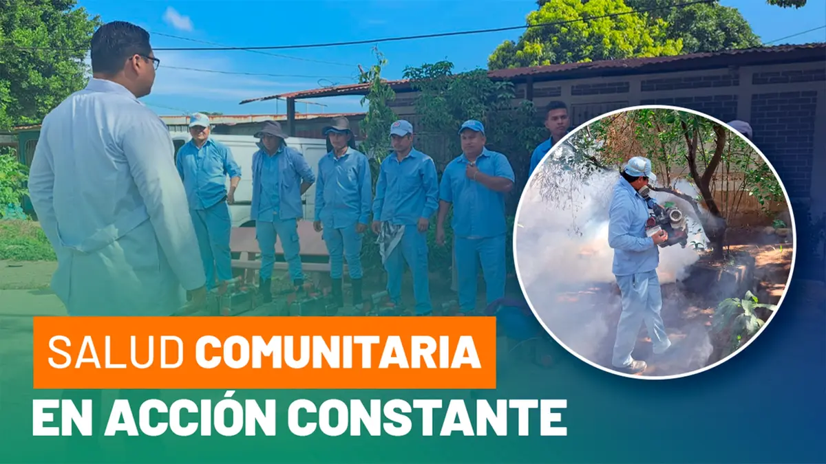 Familias del Distrito V se suman a jornada para eliminar criaderos del zancudo