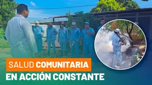 Familias del Distrito V se suman a jornada para eliminar criaderos del zancudo