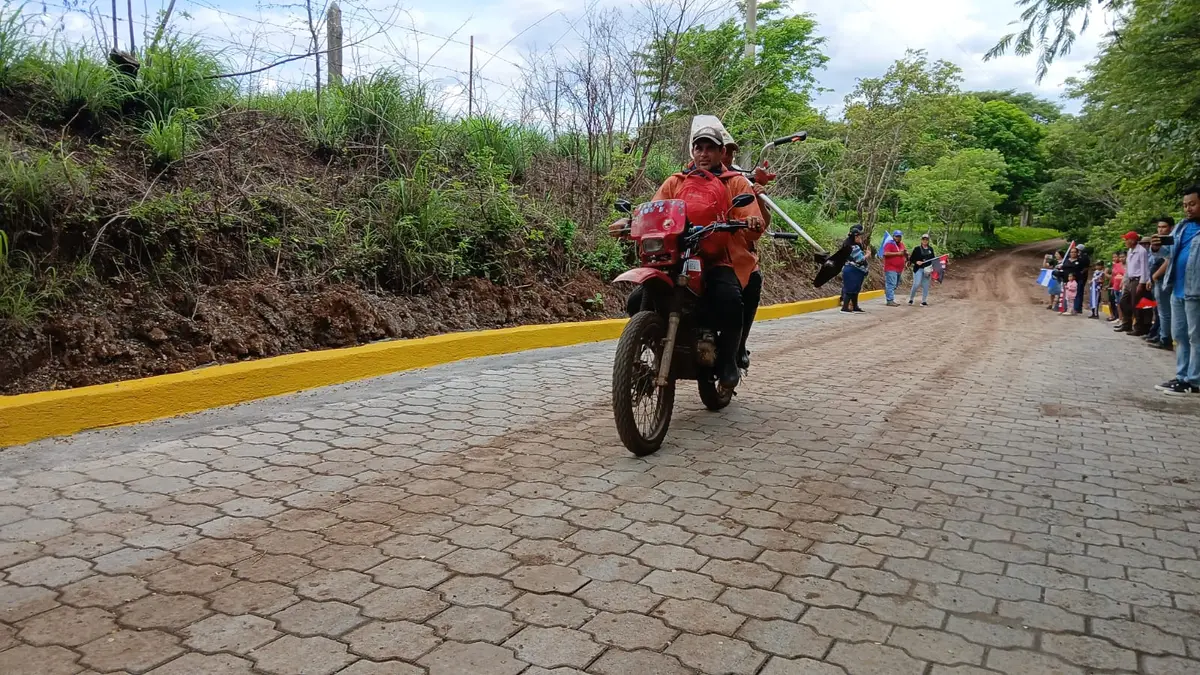 Paso Real estrena calles seguras y modernas en Carazo