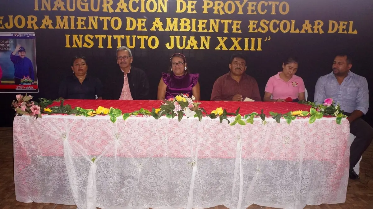 Fortalecen infraestructura escolar en Carazo con proyecto en Instituto Juan XXIII