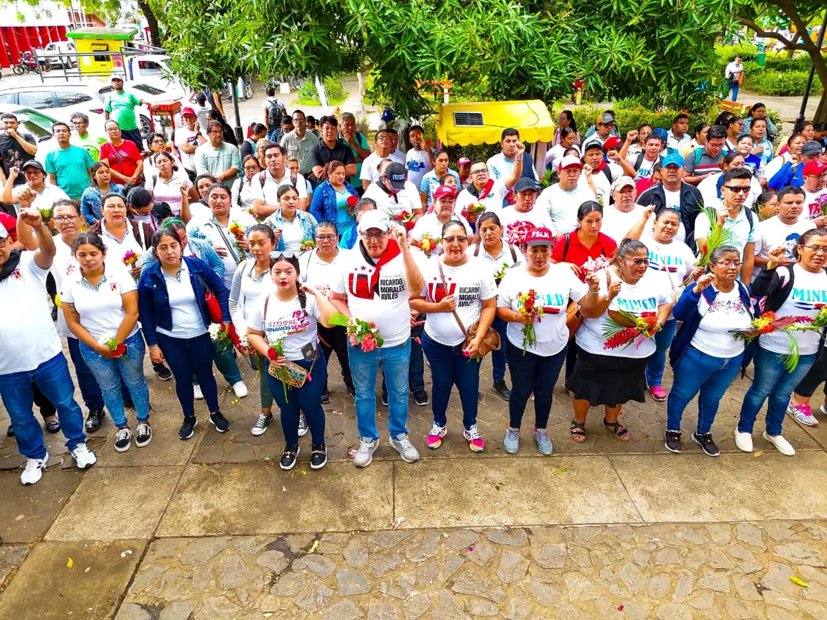 Militancia sandinista rinde homenaje a 48 años del Asalto al Cuartel Genocida en Masaya