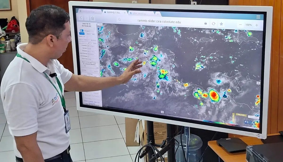 Lluvias y altas temperaturas marcarán el clima en Nicaragua esta semana