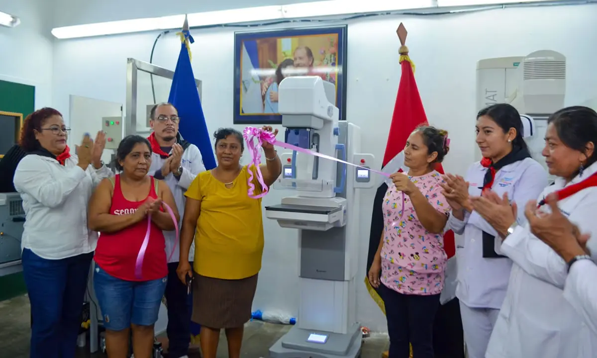Nuevo mamógrafo fortalece la atención gratuita y de calidad para las mujeres de Masaya