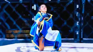 Ana Cruz, la nicaragüense que brilla en mundiales de MMA