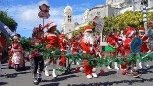 Diriamba celebra con alegría el inicio de las fiestas decembrinas 2025