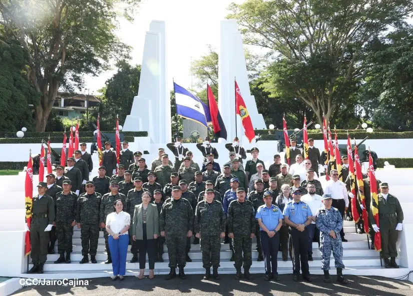 Ejército de Nicaragua conmemora Día del Soldado de la Patria