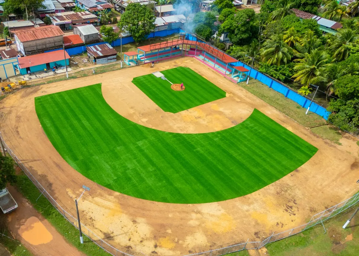 Proyecto de rehabilitación renueva el estadio infantil en Puerto Cabezas