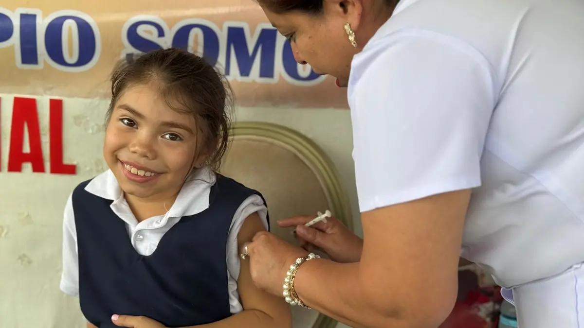 Familias de Somoto responden al llamado de la vacunación