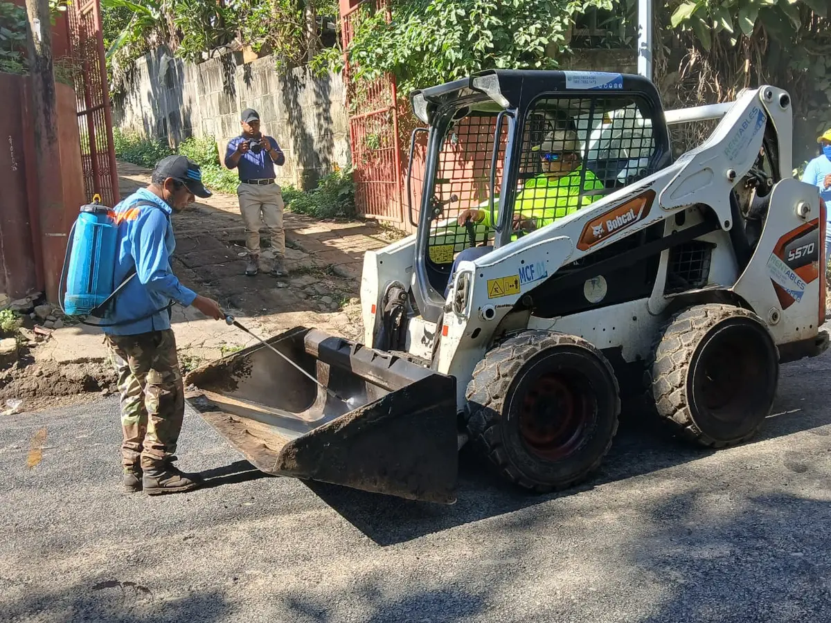 Alcaldía de Managua mejora red vial con 27 cuadras nuevas en San Antonio Sur