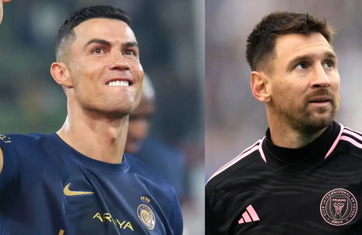 Cristiano Ronaldo revive la polémica sobre quién es mejor, él o Messi