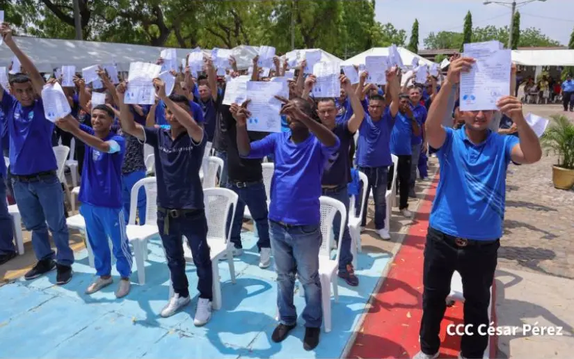 Convivencia familiar fortalece la reinserción social de mil 500 personas en Nicaragua