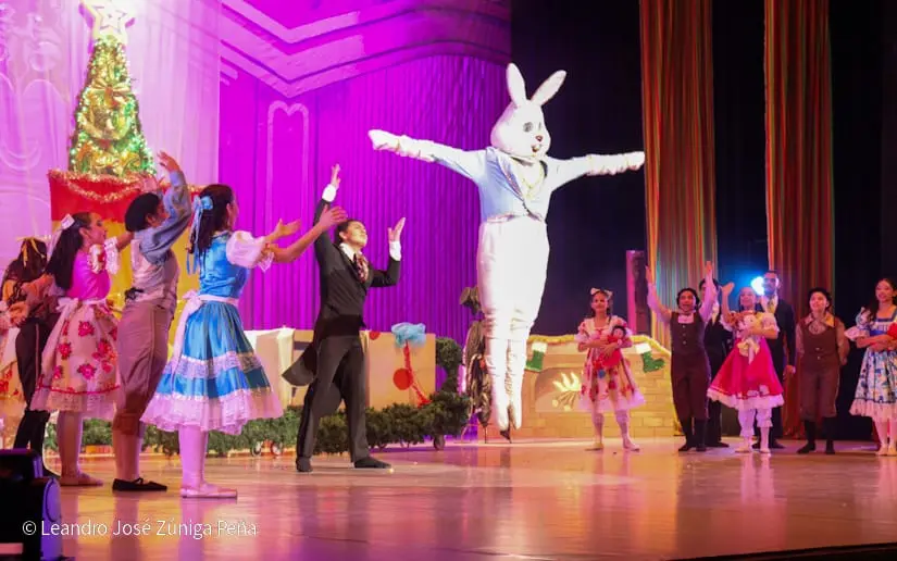 “El Cascanueces” llena de música y fantasía la Sala Mayor del Teatro Nacional Rubén Darío