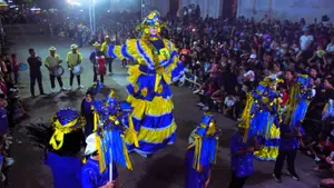 León celebra en grande su tradicional concurso de Gigantonas