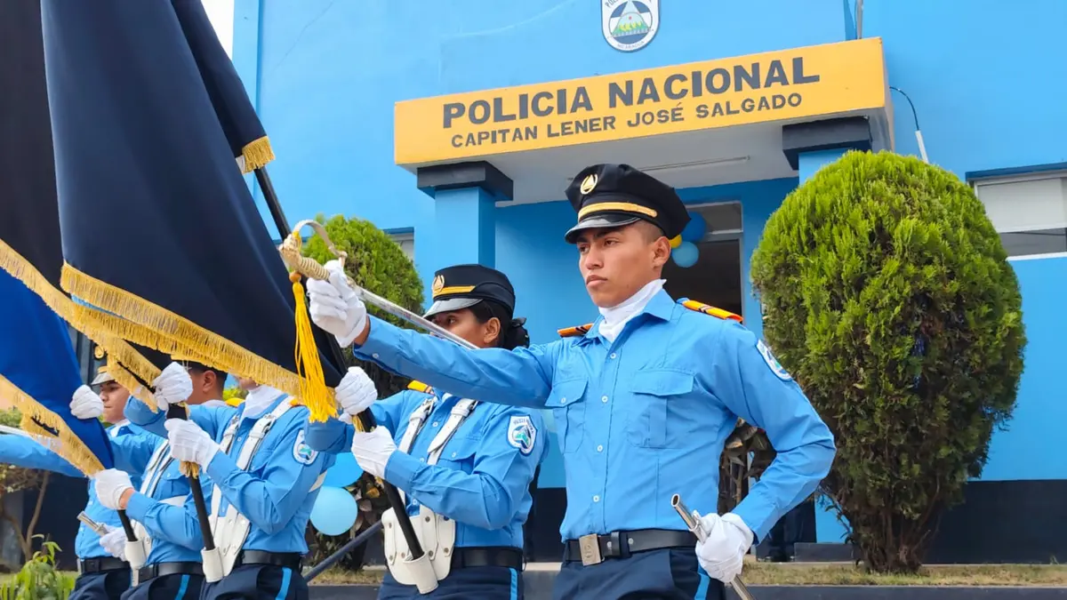 Policía Nacional rinde homenaje al Capitán Lenner Salgado en Nueva Segovia