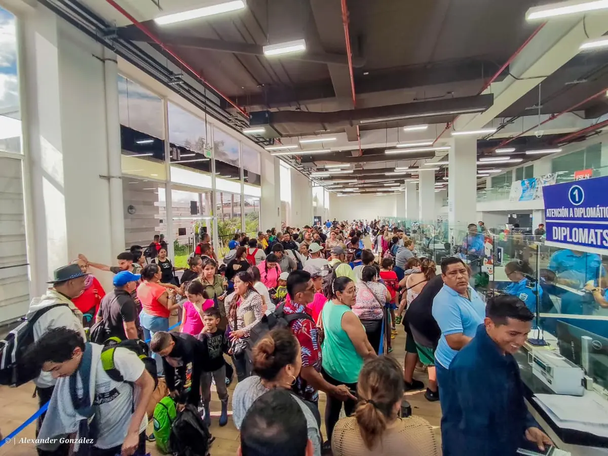 Peñas Blancas opera a máxima capacidad para atender flujo migratorio de la temporada
