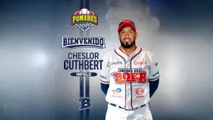 Cheslor Cuthbert se une a los Indios del Bòer para el Campeonato Germán Pomares