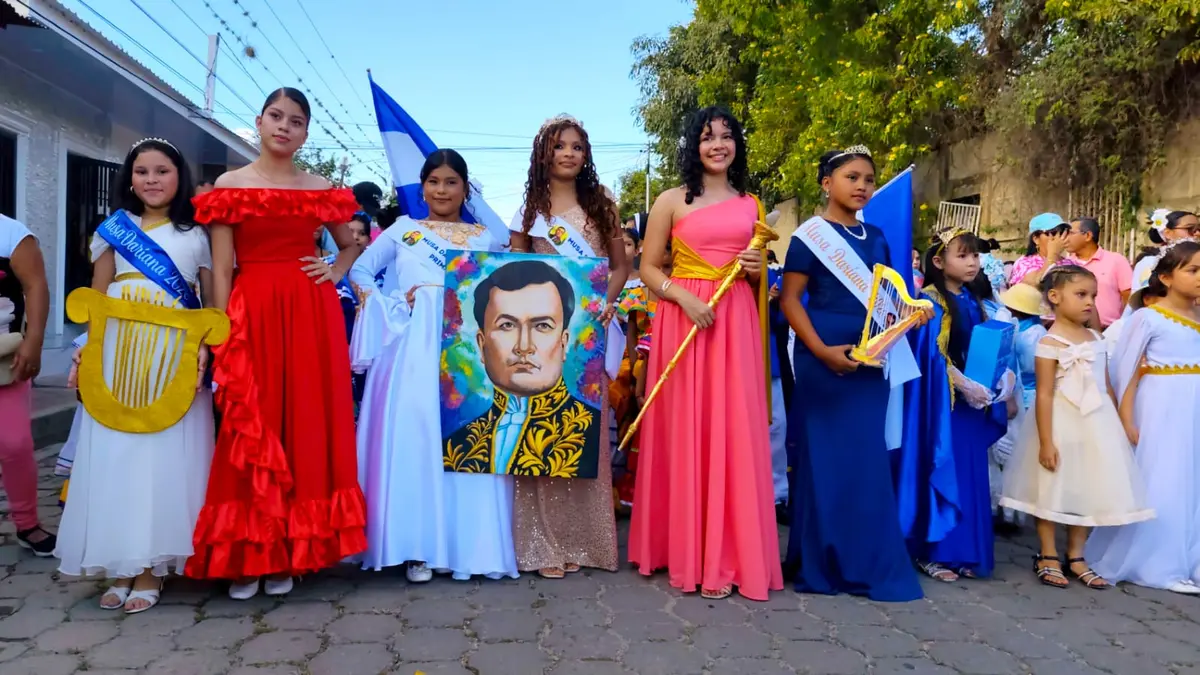 Nueva Segovia honra al Príncipe de las Letras Castellanas con desfiles “Siempre Darío”