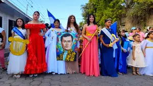 Nueva Segovia honra al Príncipe de las Letras Castellanas con desfiles “Siempre Darío”