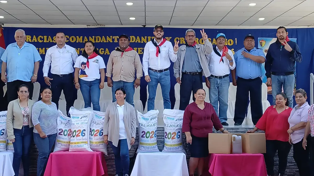 Carazo celebra llegada de la primera entrega de la Merienda Escolar 2026