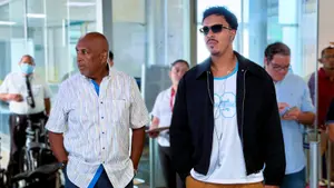 El pelotero de Grandes Ligas Mark Vientos arriba a Nicaragua