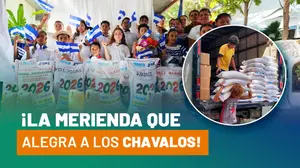 Colegio 14 de Septiembre recibe primer lote de merienda escolar