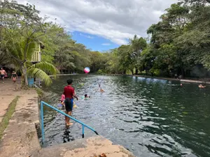 Familias chinandeganas disfrutan del balneario Campuzano